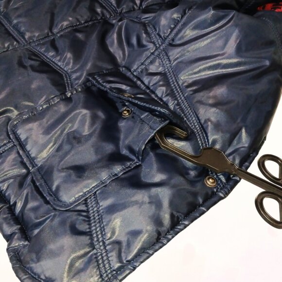Tommy Hilfiger Big Kids NavyBlue Double Layer Puffer/Quilted Winter Jacket S8/12 - Picture 13 of 16